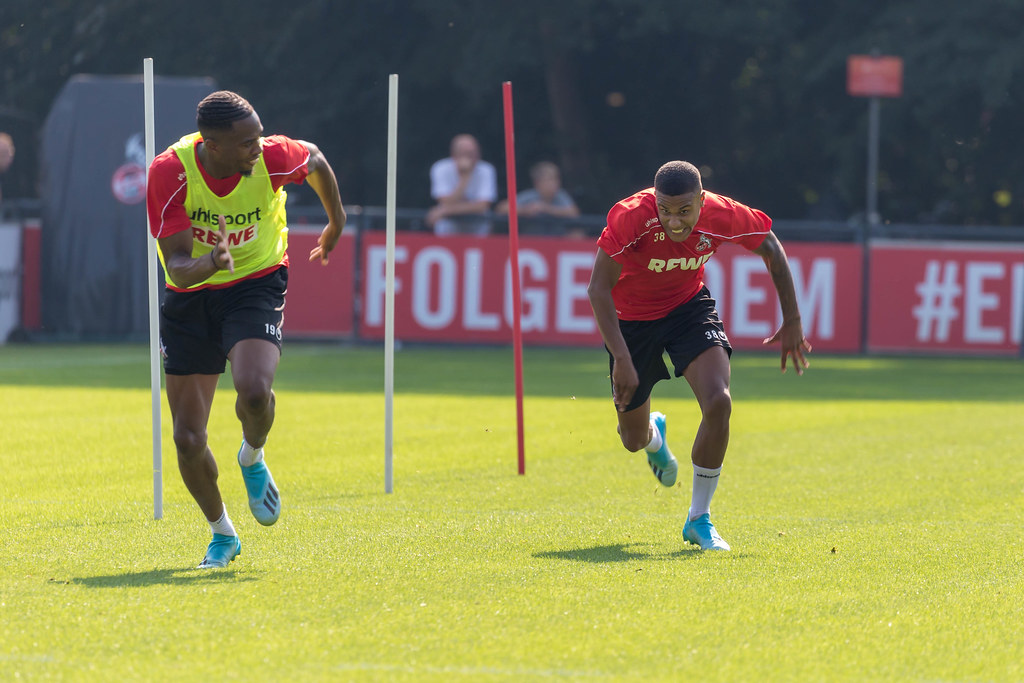 Right defender Kingsley Ehizibue and soccer player Nikolas… - Flickr