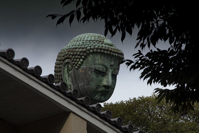 The Kamakura Daibutsu (The Great Buddha) of Kamakura, Japan