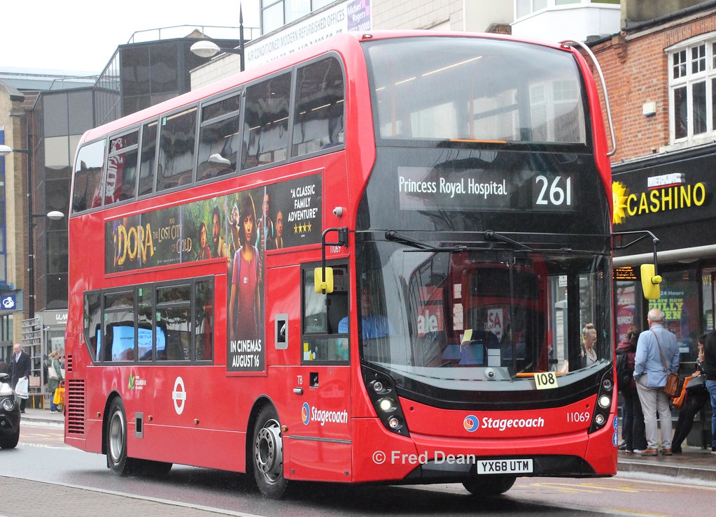 Stagecoach 11069 (YX68 UTM), | Stagecoach (London) Alexander… | Flickr