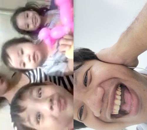 Aug 27 2019 videocall. Kuoit ni axin. Always smiling. Kuta at ate wag mag aaway ha. | by dray_ef