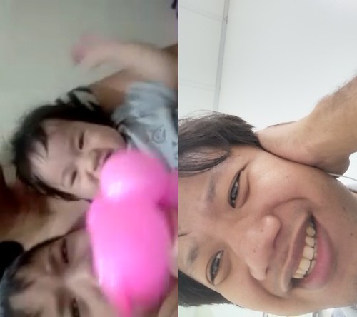Aug 27 2019 videocall. Kuoit ni axin. Always smiling. Kuta at ate wag mag aaway ha. | by dray_ef