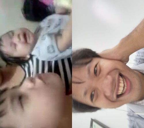 Aug 27 2019 videocall. Kuoit ni axin. Always smiling. Kuta at ate wag mag aaway ha. | by dray_ef