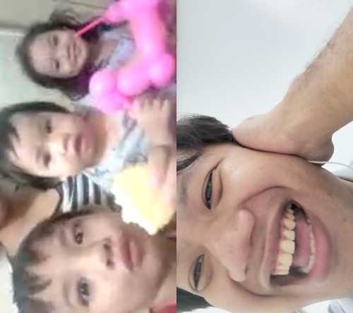 Aug 27 2019 videocall. Kuoit ni axin. Always smiling. Kuta at ate wag mag aaway ha. | by dray_ef