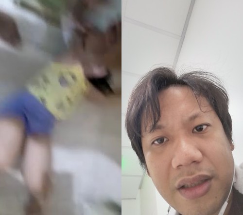 Aug 28 2019 videocall. Ayaw daw mkipagusap ni misha. Pero nrinig ko biglang umiyak c misha. Nauntog pala. Be careful mga anak ko | by dray_ef