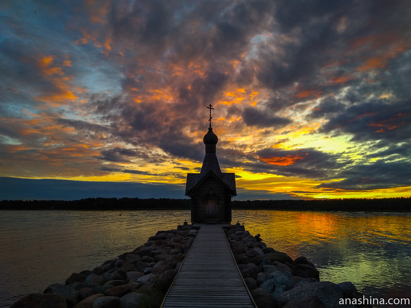 Финский залив, база отдыха "Окуневая", Балтийское море, часовня Николая Чудотворца