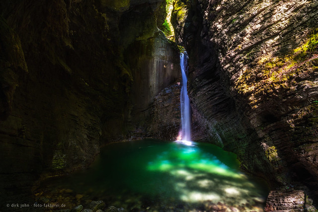 Waterfall Veliki Kozjak - Slovenia