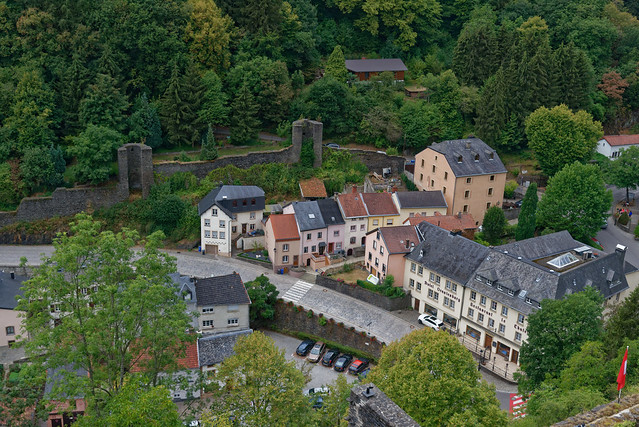 La vue depuis le Château de Vianden - Luxembourg