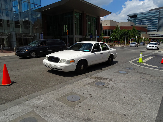 Indianapolis IN Photo:  Indianapolis Police Unmarked Ford Police Interceptor Car