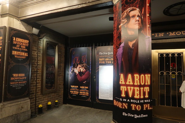 Aaron Tveit, Moulin Rouge The Musical, New York, Broadway