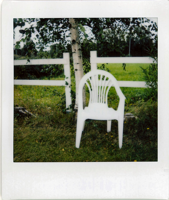 White Plastic Chair