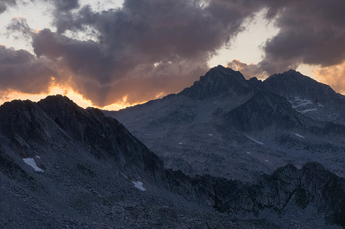 montagne mountain été espagne spain españa montaña pirineos maladeta aragon summer sunset coucherdesoleil