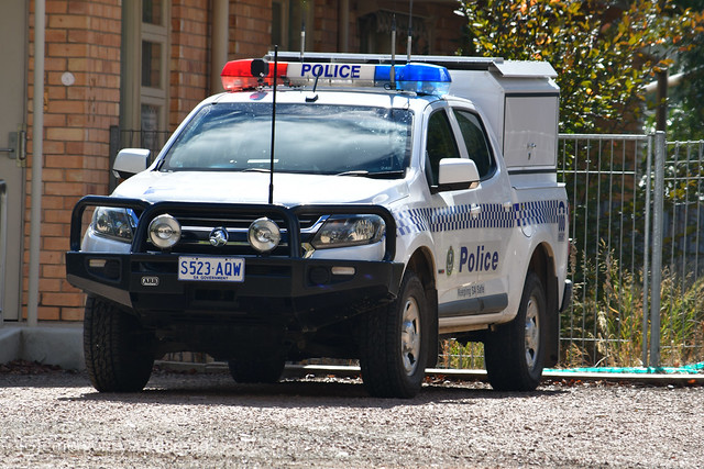South Australia Police (Fleet 248) | District Policing | Holden Colorado | Cage Car