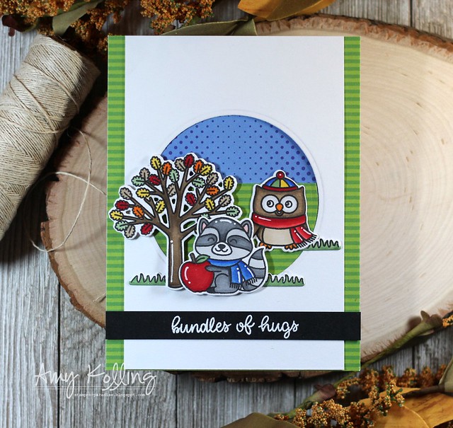 Sunny Studio Stamps: Woodsy Autumn Everyday Cards by Amy Kolling