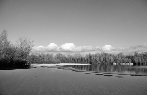 blackandwhite bw monochrome landscape sw schwarzweiss landschaft einfarbig hollenstedt winter lake see schnee snow