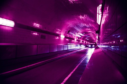 Elbe Tunnel | 20th August 2018, Hamburg, Germany. Lomo Purpl… | Flickr