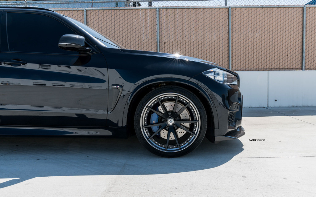 BMW X5 M with HRE S104 in Satin Black | HRE Wheels | Flickr