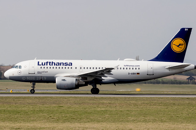 D-AIBH | Lufthansa | Airbus A319-112 | CN 5239 | Built 2012 | VIE/LOWW 04/04/2019