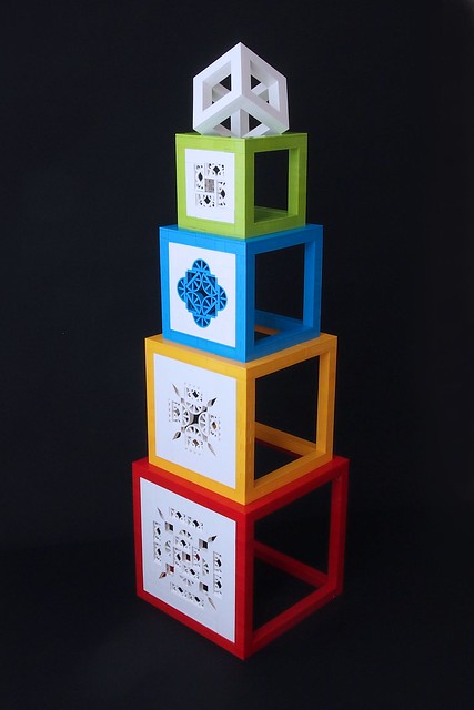 Cube tower