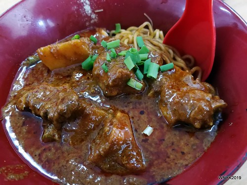 Dry Curry Noodles