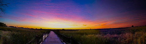 horicon marsh sunrise sunset boardwalk nature colors sun dusk dawn panorama