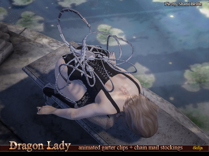 Dragon Lady Garter Clips2
