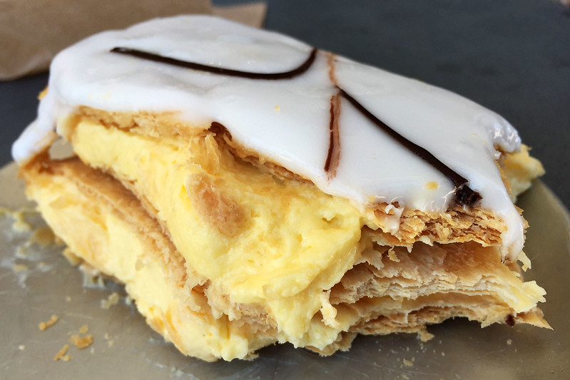 Vanilla slice: Cherie's Pies and Cakes