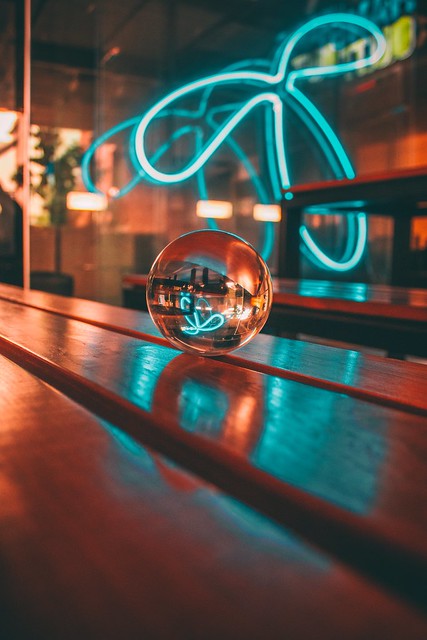 Crazy lights and lensball