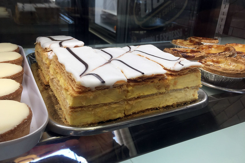 Vanilla slice: Cherie's Pies and Cakes