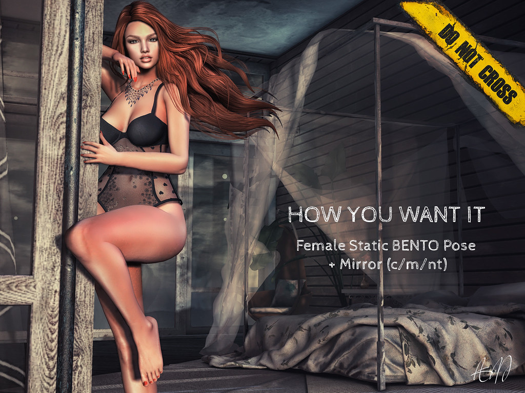 -DNC- How You Want It – Female Bento Pose