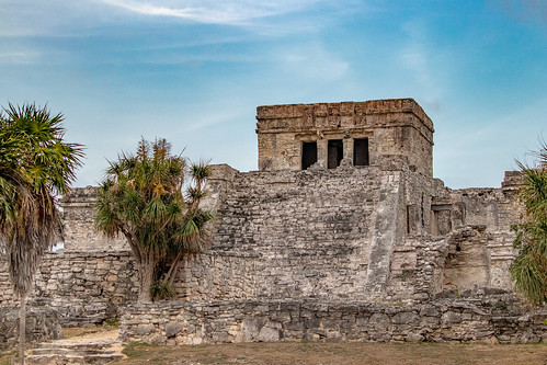 canon landscape mexico ruins yucatan tulum mayan mexique centralamerica mayantemple eos80 elcastillo