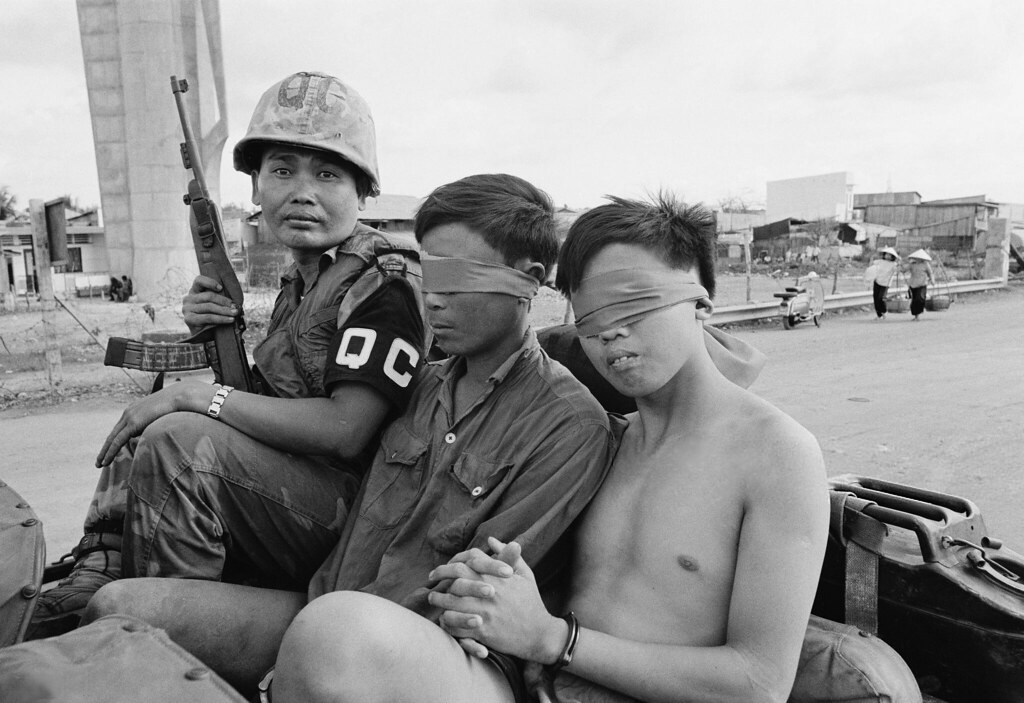 Vietcong Captured During Second Offensive in Saigon