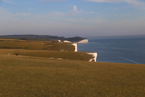 Looking out over the Seven Sisters 