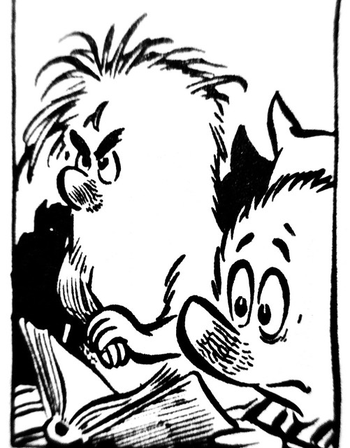 Porky Pine and Pogo Possum Comic Strip 9659