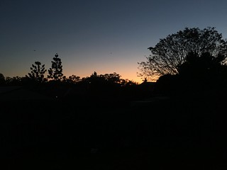 Sunrise over Cleveland, QLD
