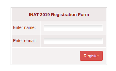 INAT 2020 Registration