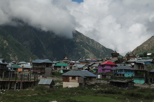 himachal pradesh baspa valley village town india