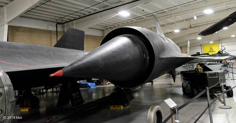 Tail of SR-71