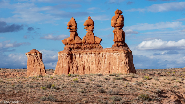 The 3 Sisters at Goblin Valley
