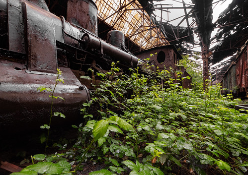 Red Star Train Graveyard #07 | by Broken Window Theory