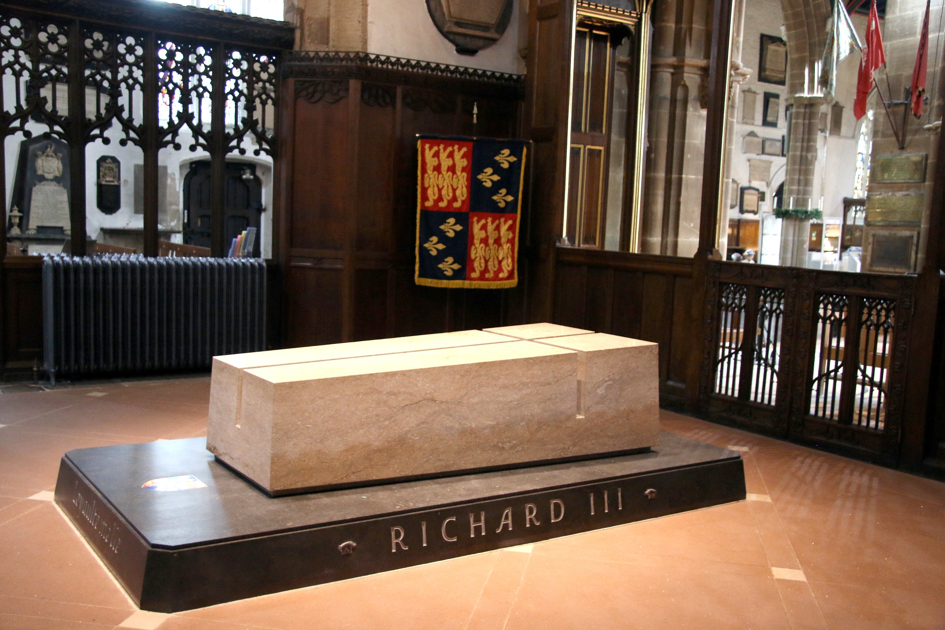 Tomb of Richard III, City of Leicester Cathedral