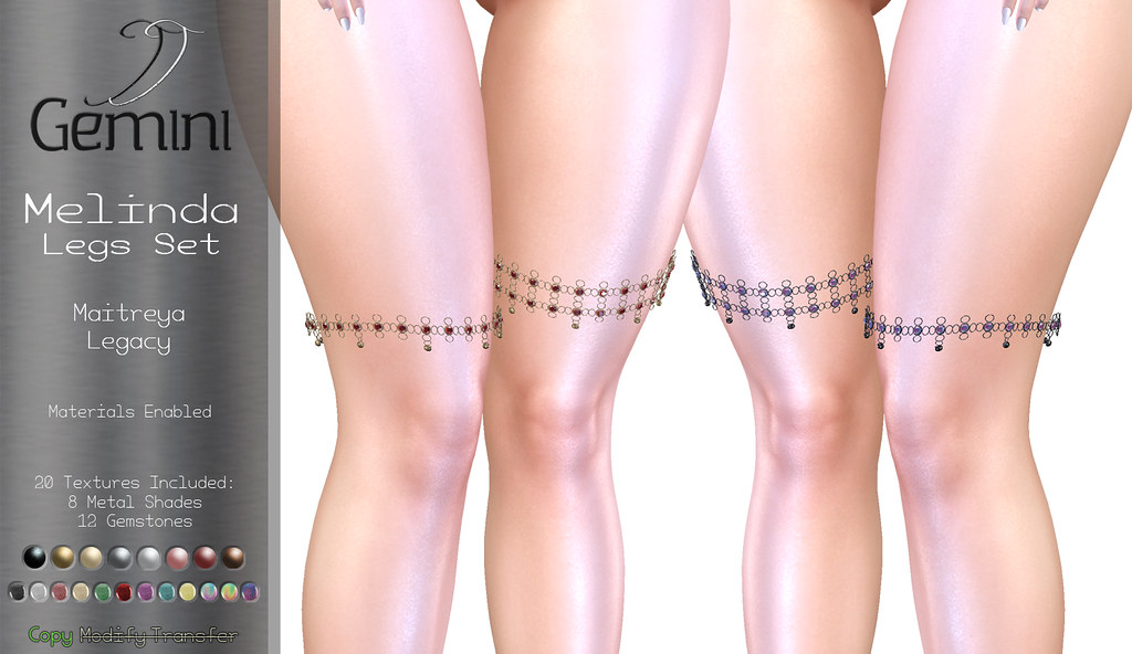 •Gemini -Melinda Legs Set- @ Vanity Event•