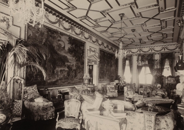 Easton Lodge late 19th-century drawing room