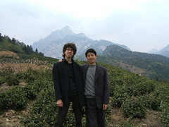 Jasmin et M. Xie à Huangshan (Chine)