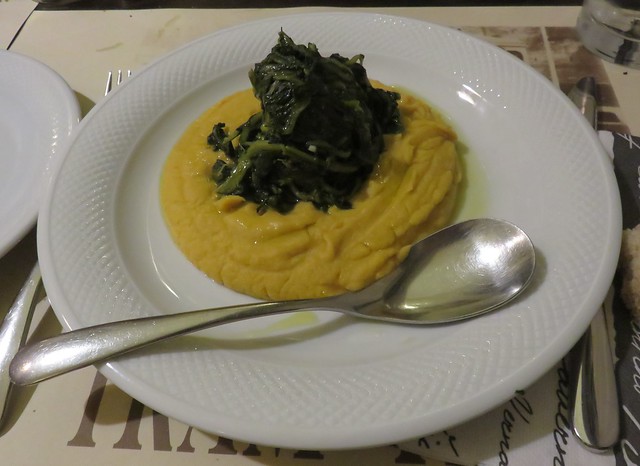 Bean and Spinach Dish (Rome, Italy)