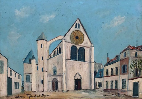 1914, Maurice Utrillo, Church of Saint-Aignan -- Barnes Foundation (Philadelphia) | by R.M.Lenox