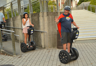 Chattanooga Segway Tours flying by