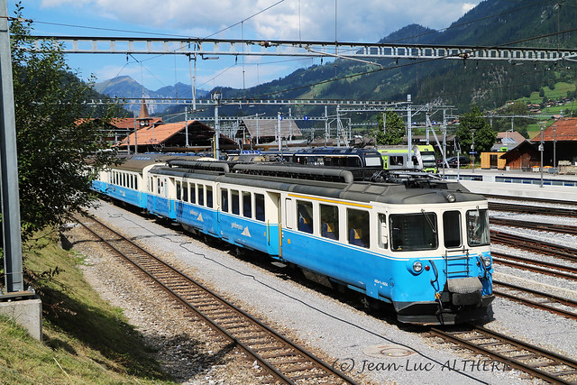 ABDe 8/8 MOB-Montreux-Oberland Bernois 4004. Zweissimmen (BE), August 31. 2019