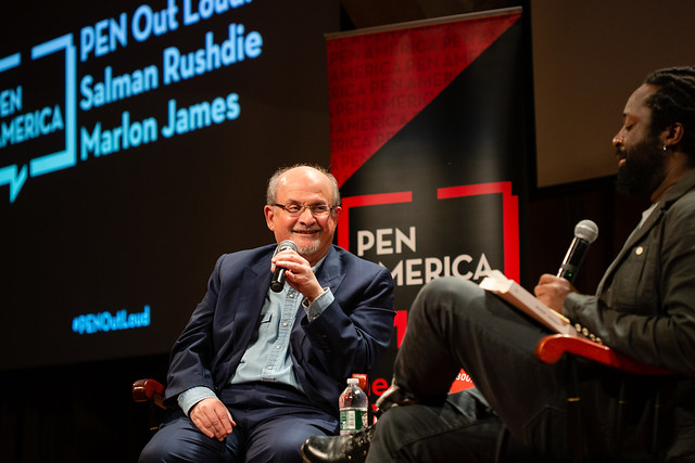 PEN Out Loud: Salman Rushdie and Marlon James