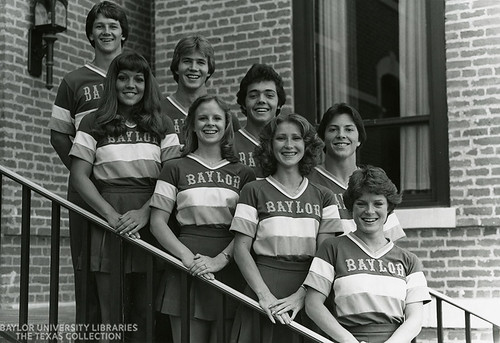 Baylor University Yell Leaders, Cheerleaders, 1980s (2)