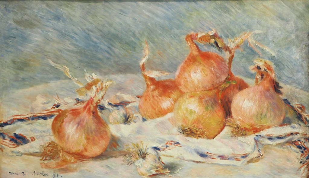 Pierre-Auguste Renoir,     Cipolle e aglio